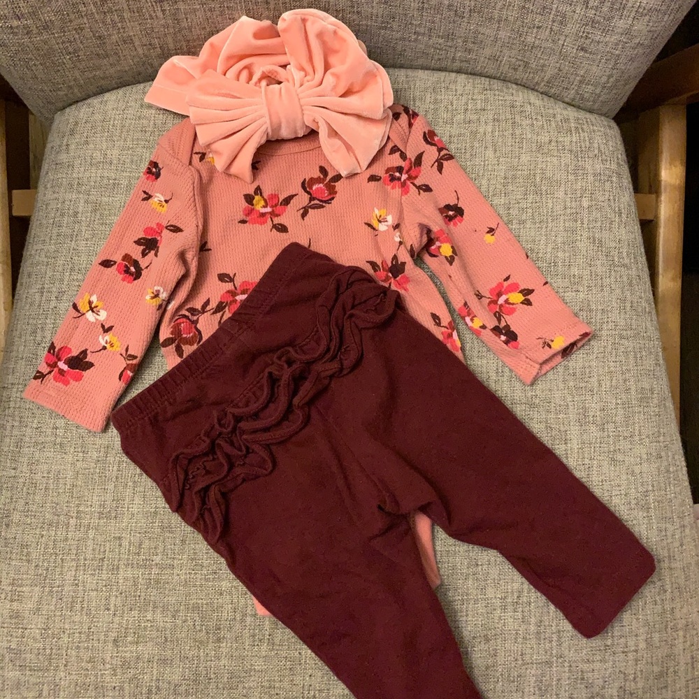 🌸Baby clothing lot🌸 Mixed 6 Pieces! 3-6 Months
